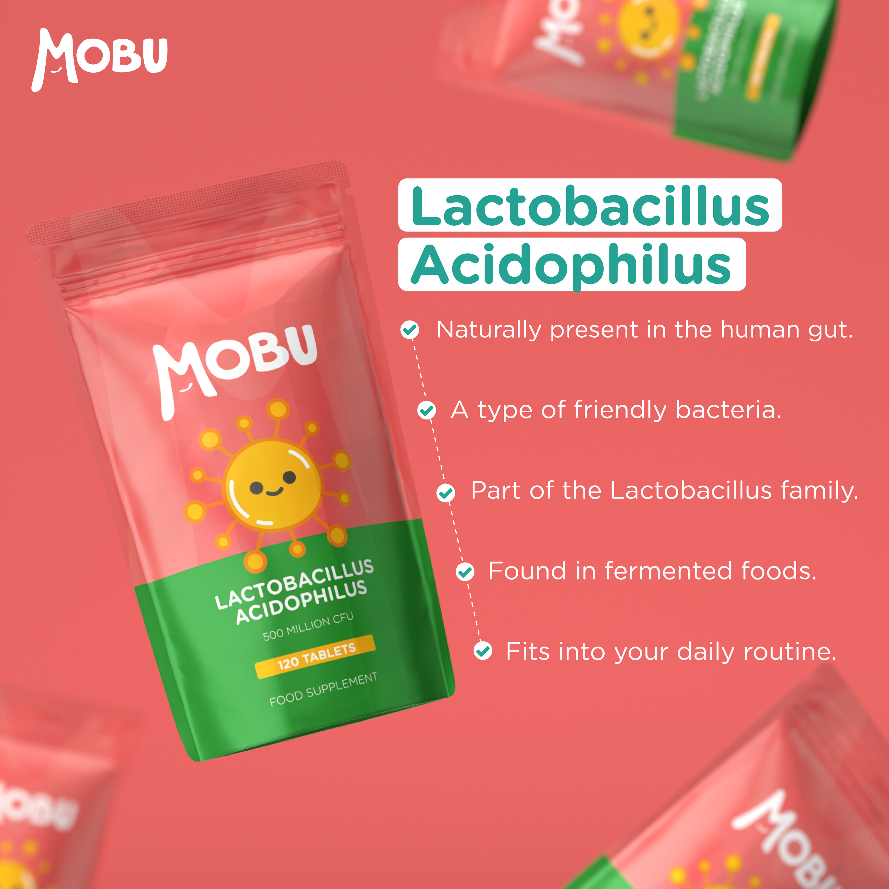 Acidophilus Probiotic 500 Million CFU