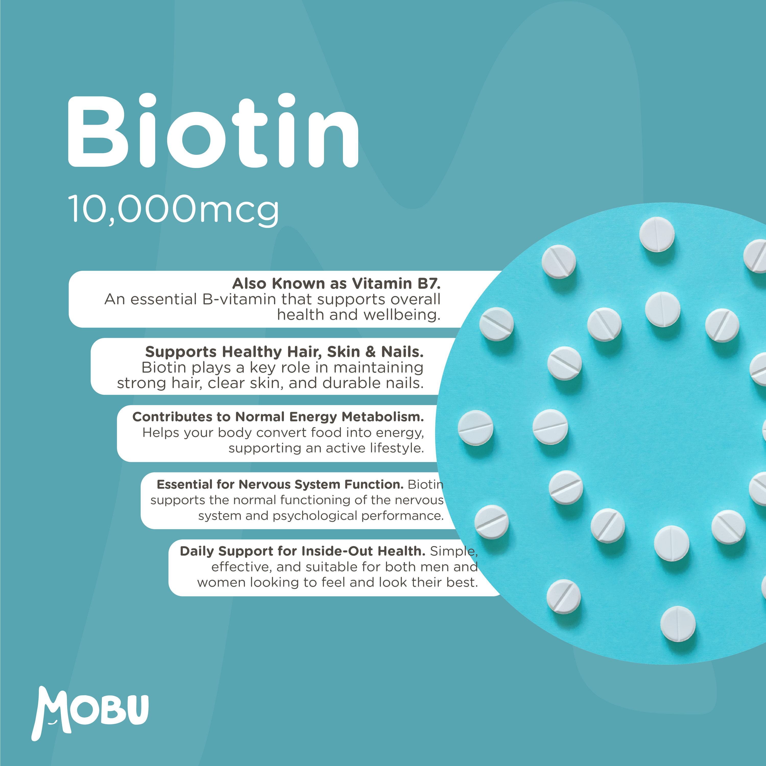 Biotin 10,000mcg