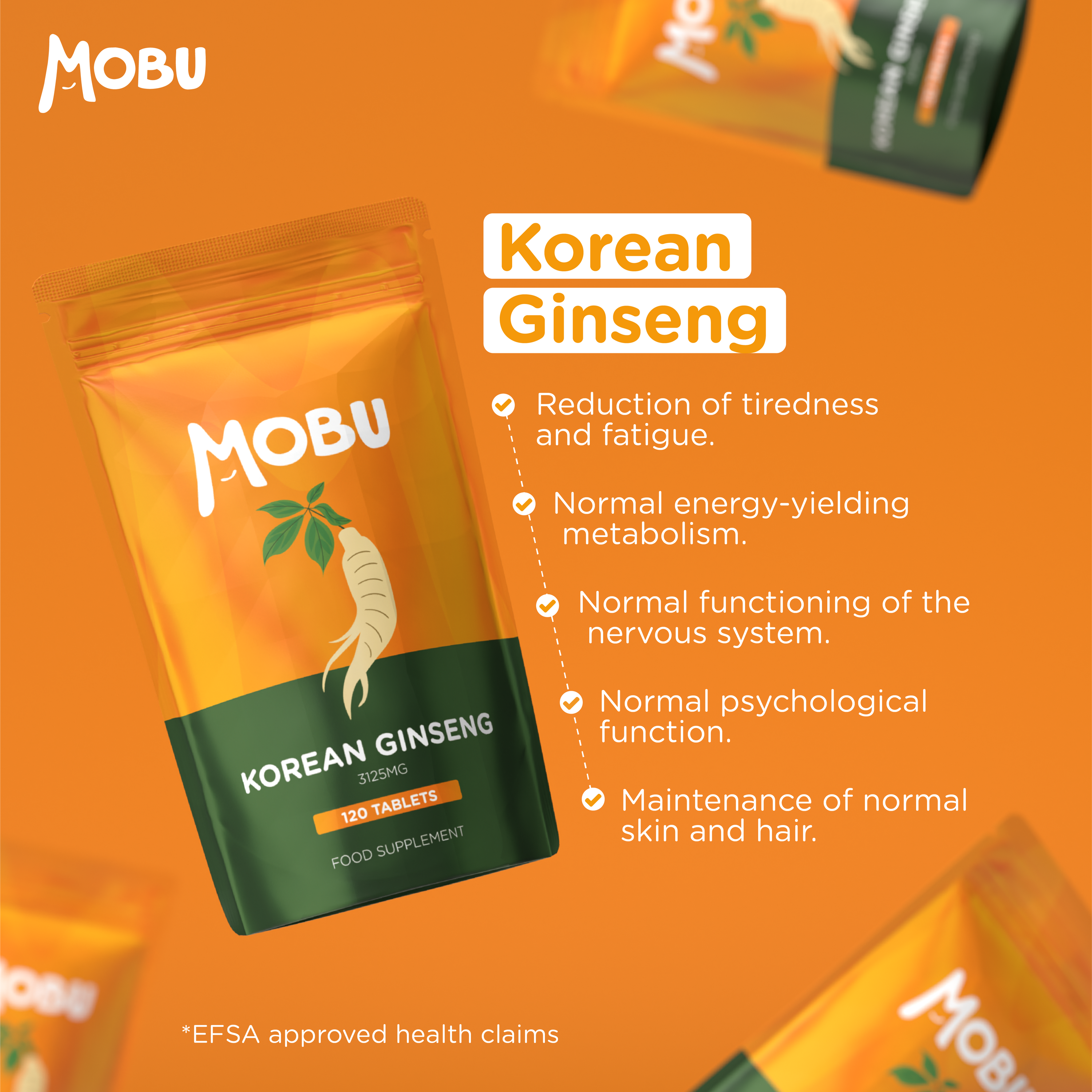 Korean Ginseng 3125mg