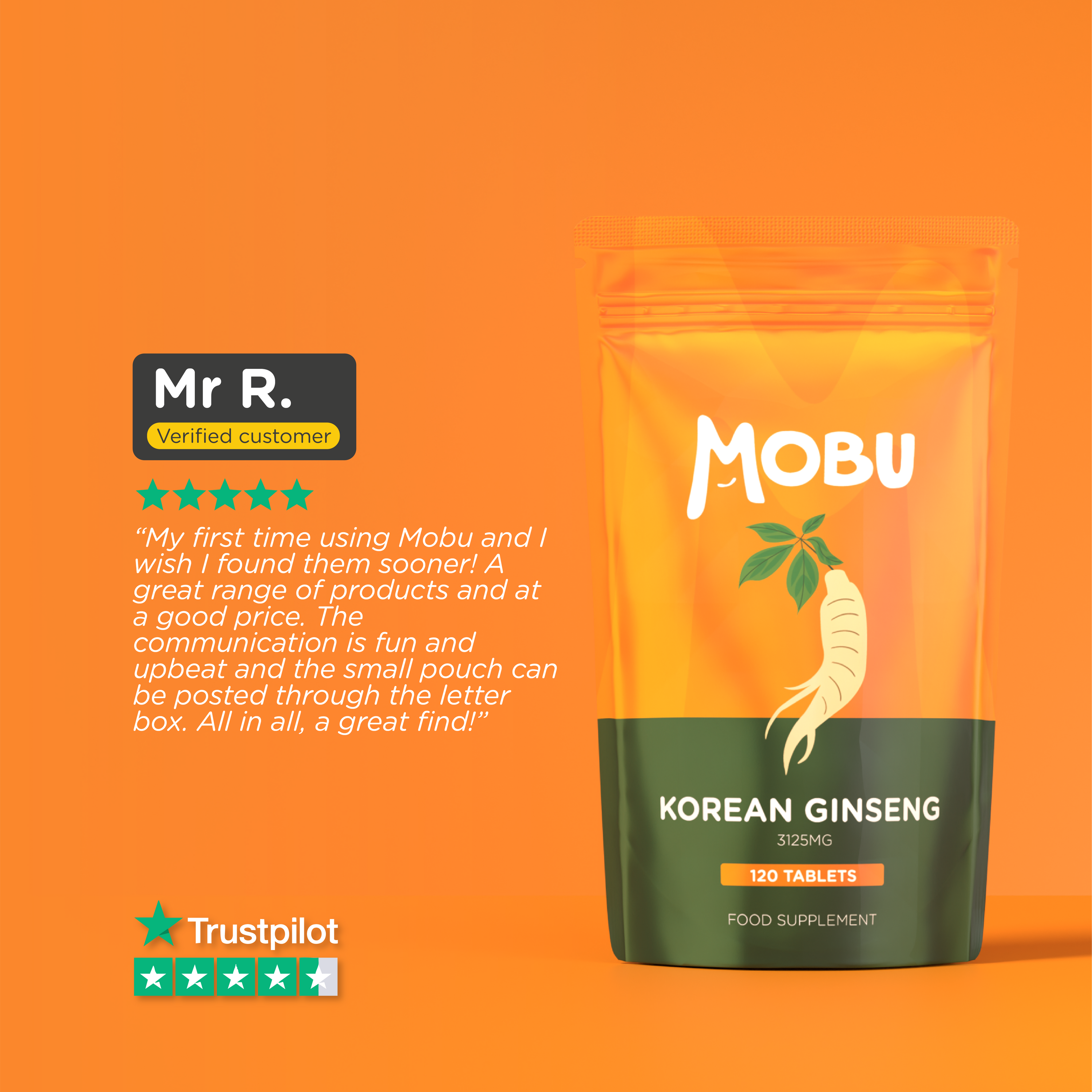 Korean Ginseng 3125mg