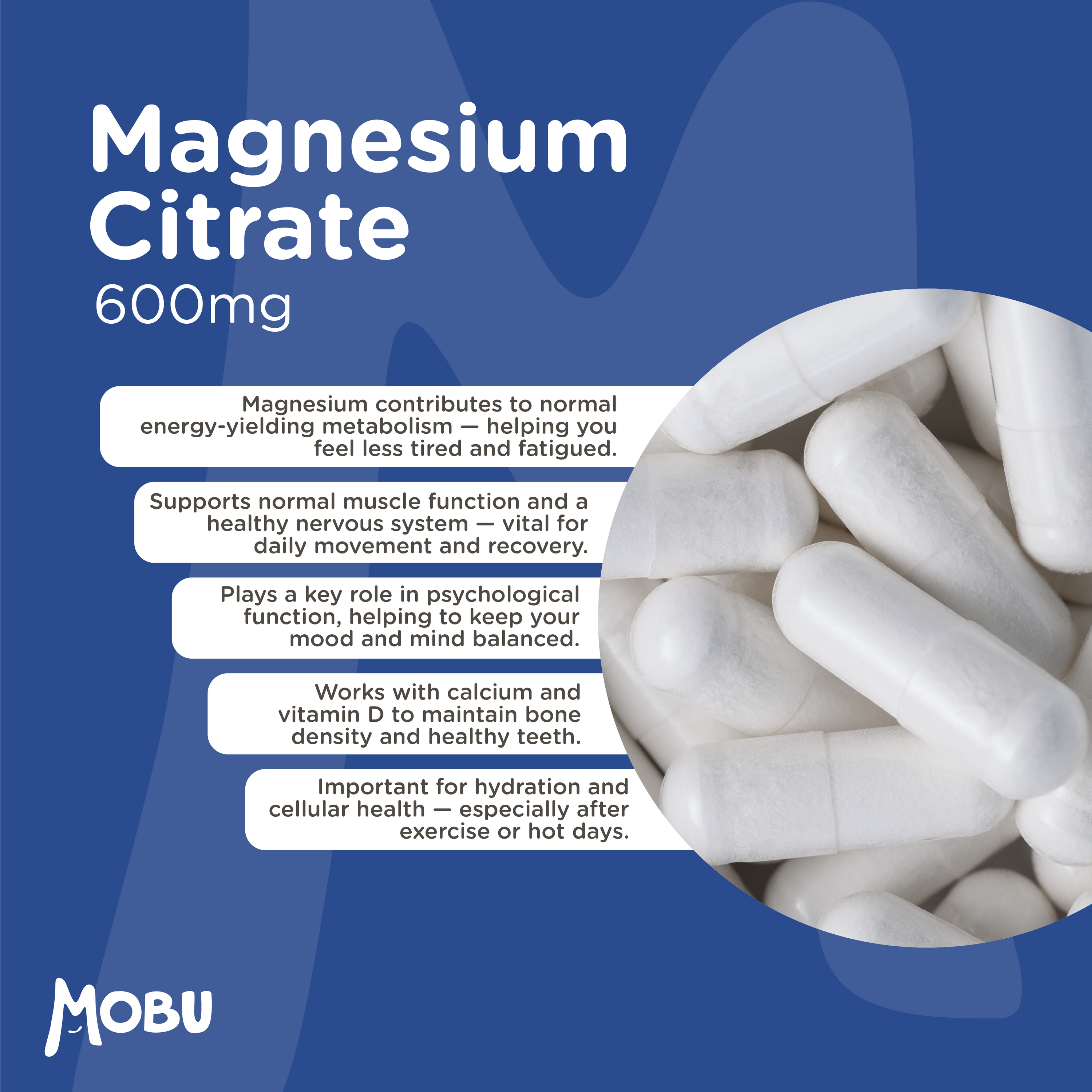 Magnesium Citrate 600mg