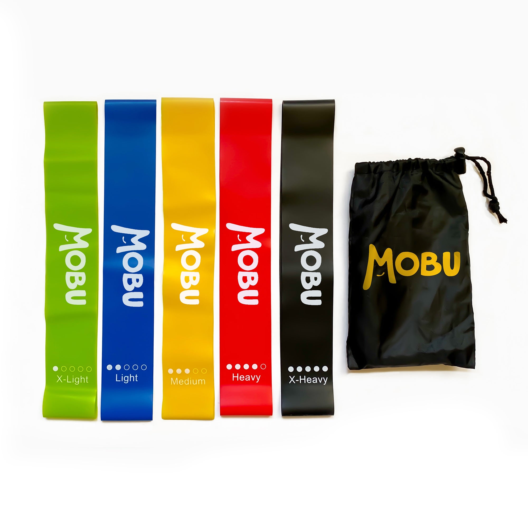 Set of 5 Resistance Bands - MOBU
