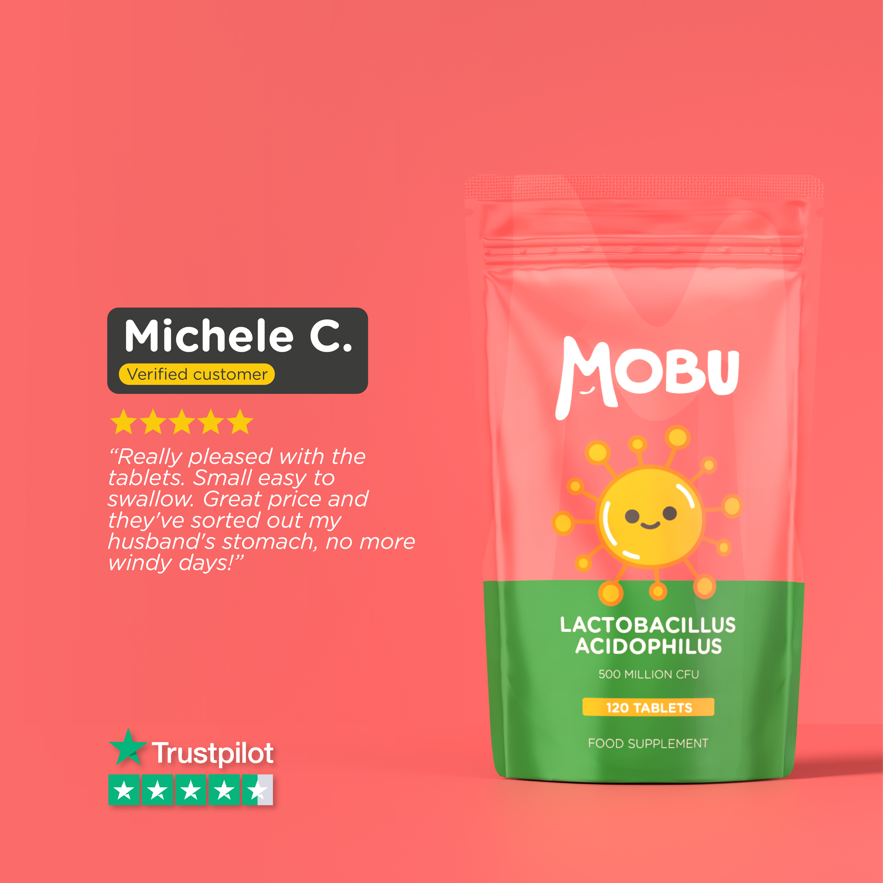Acidophilus Probiotic 500 Million CFU