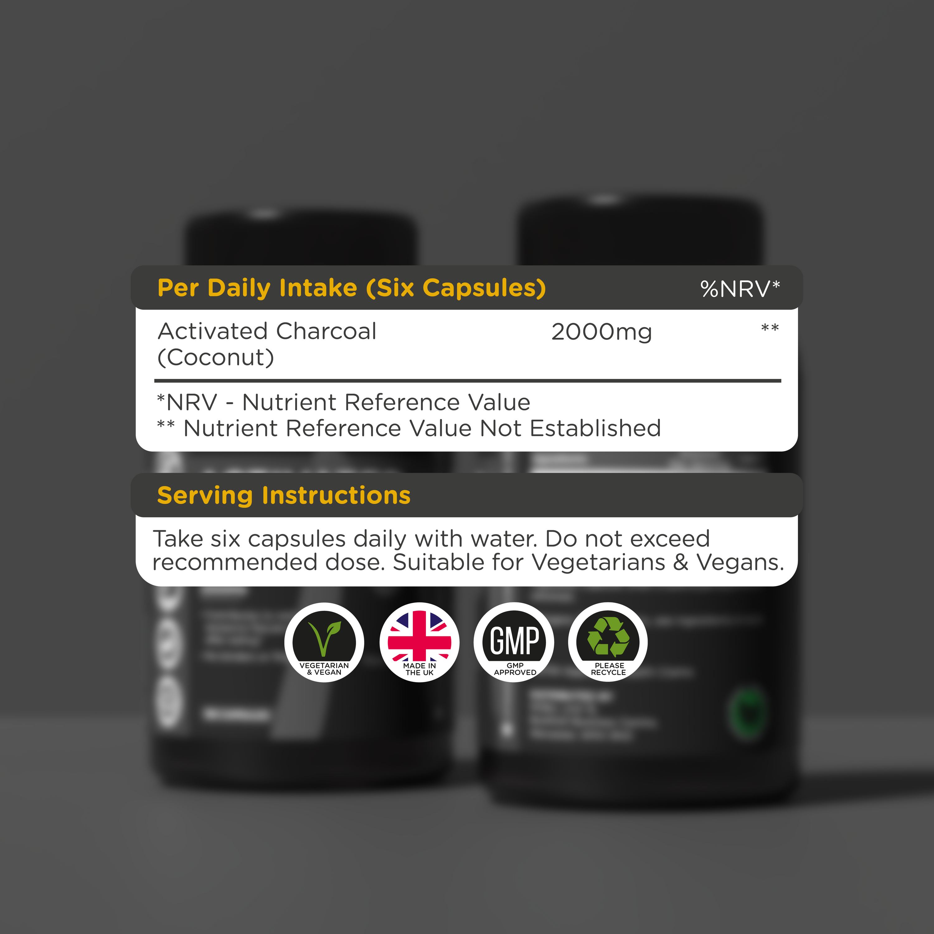 Activated Charcoal Capsules