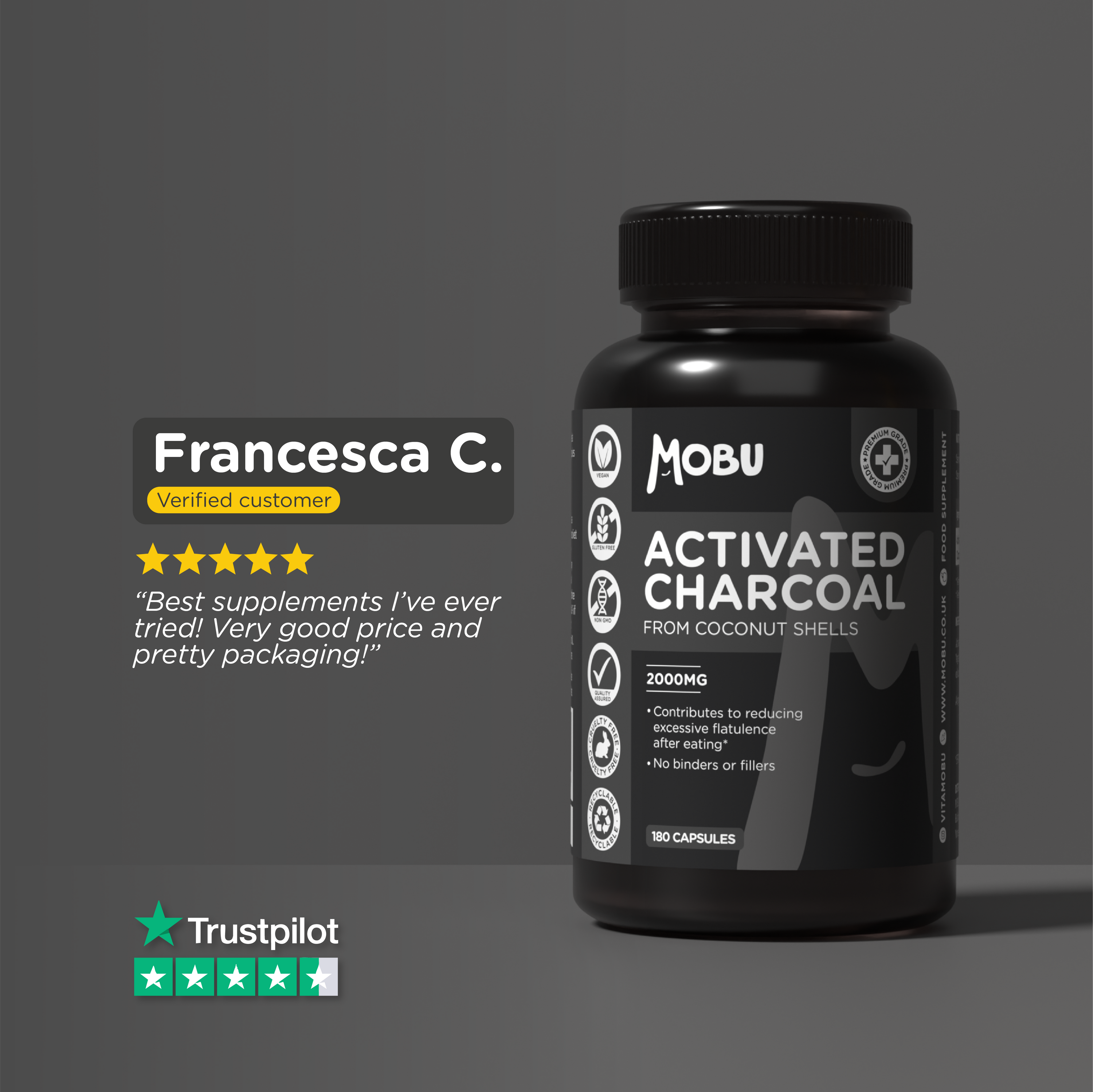 Activated Charcoal Capsules
