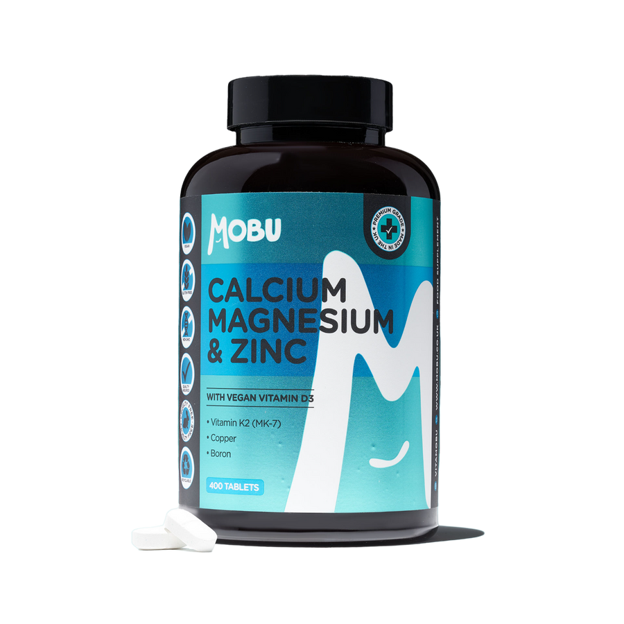Calcium Magnesium Zinc & Vitamin D3 and K2 MOBU