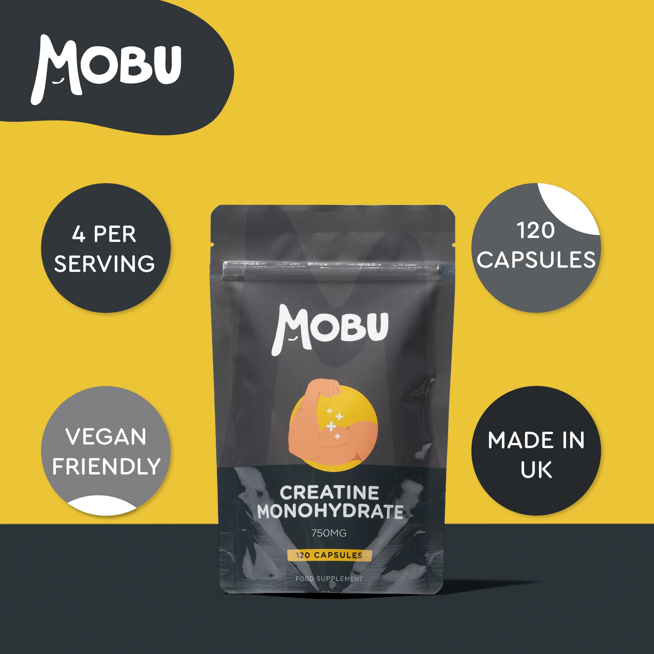 Creatine Monohydrate 750mg