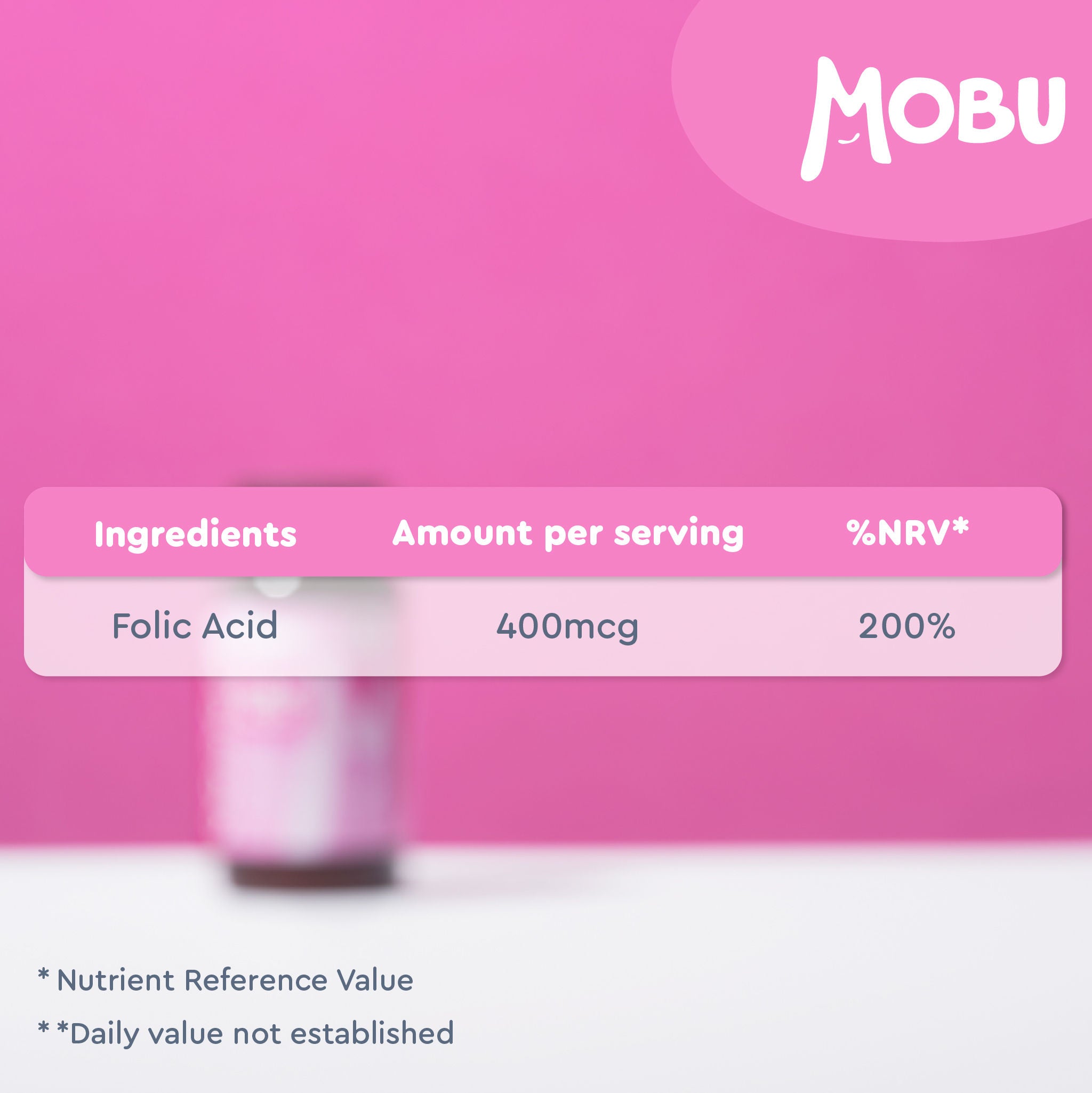 Folic Acid 400mcg