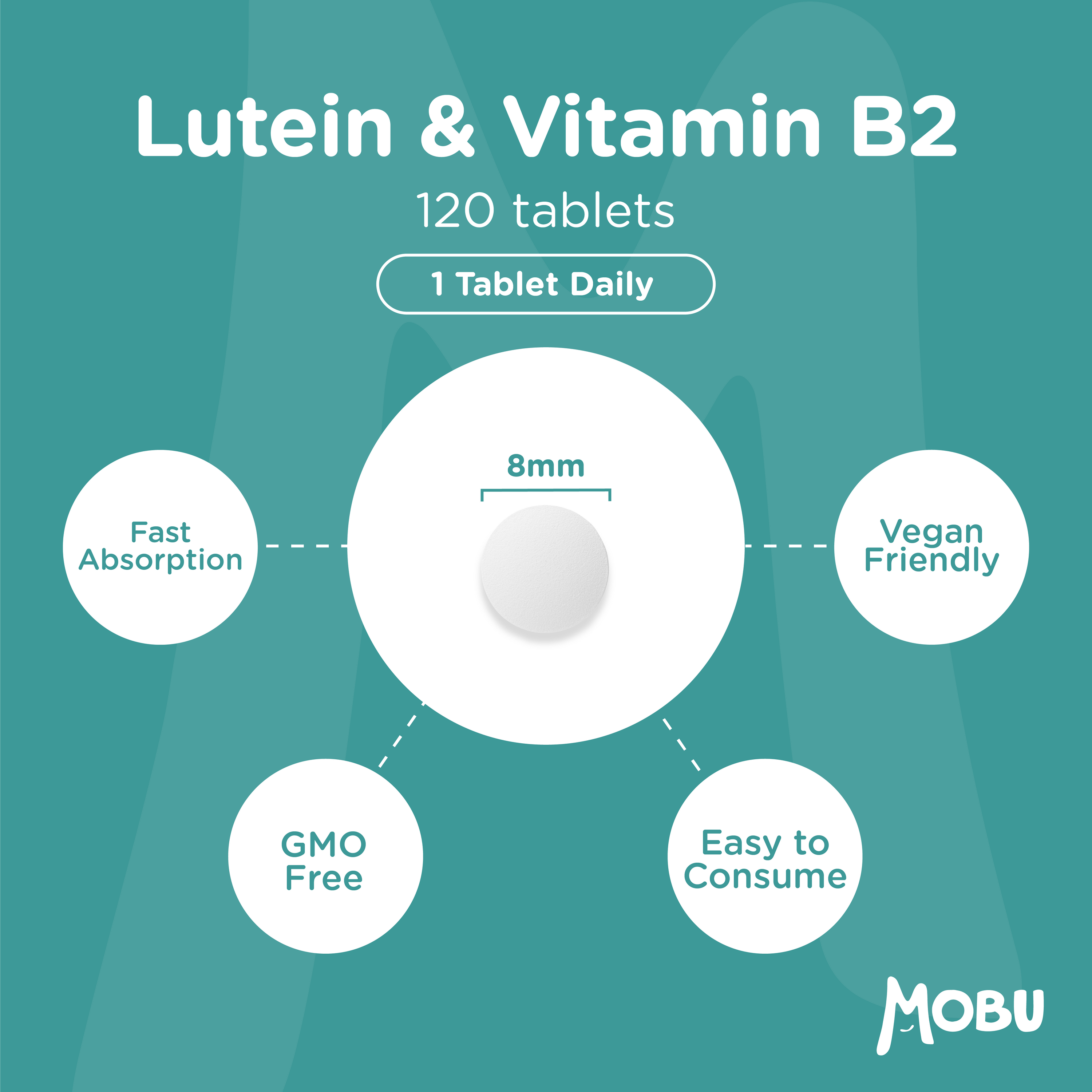 Lutein 50mg & Vitamin B2