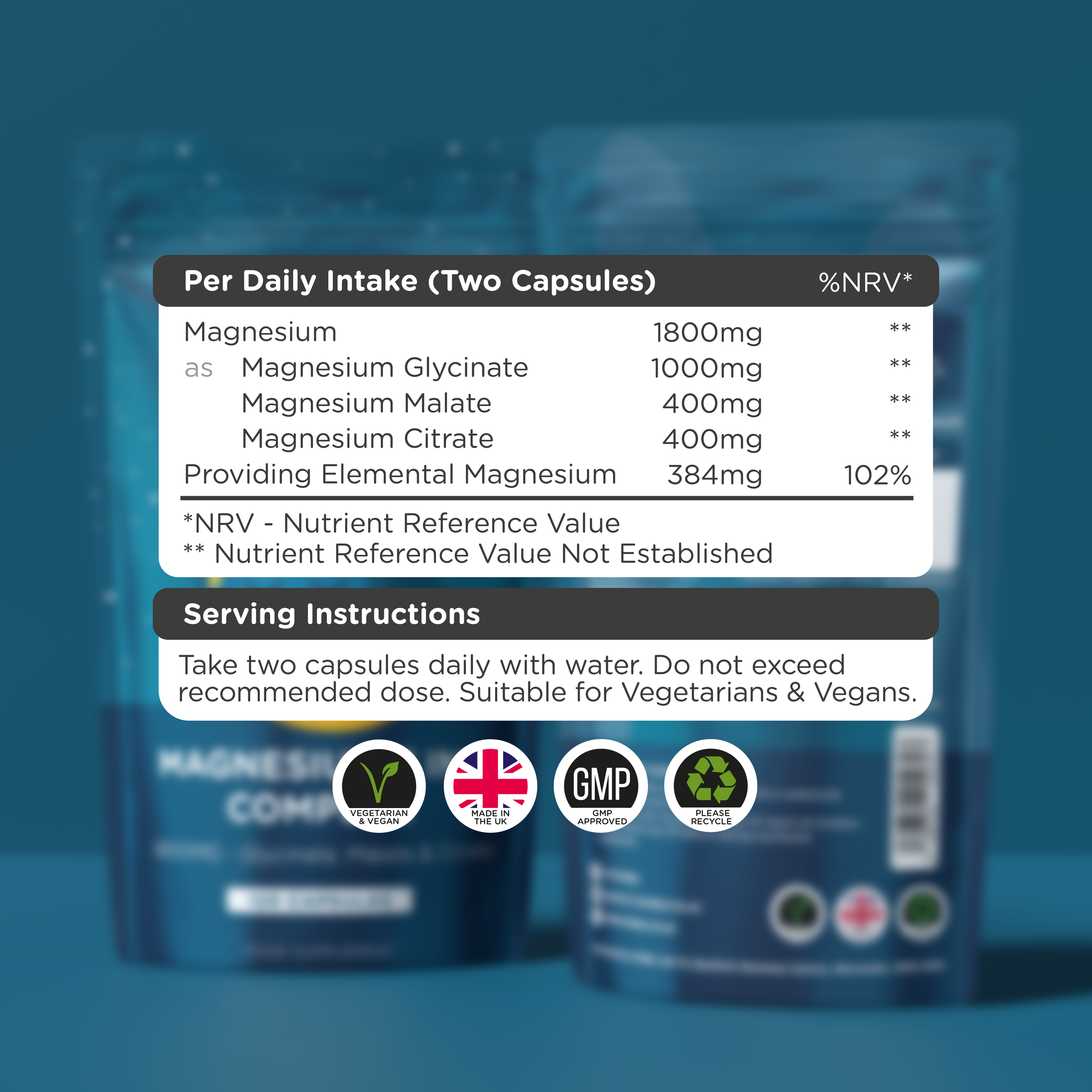 Clean Magnesium Glycinate 3-in-1