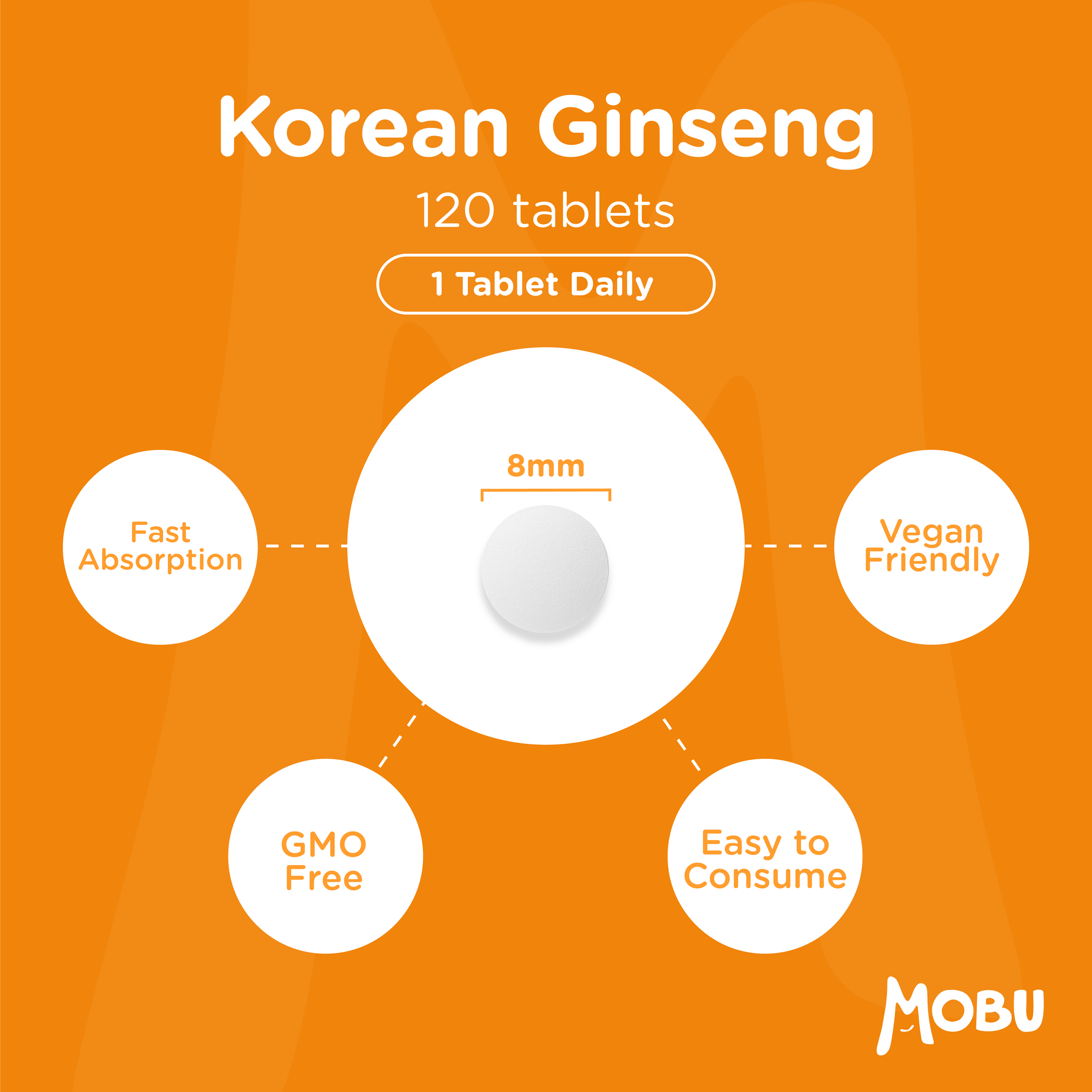 Korean Ginseng 3125mg