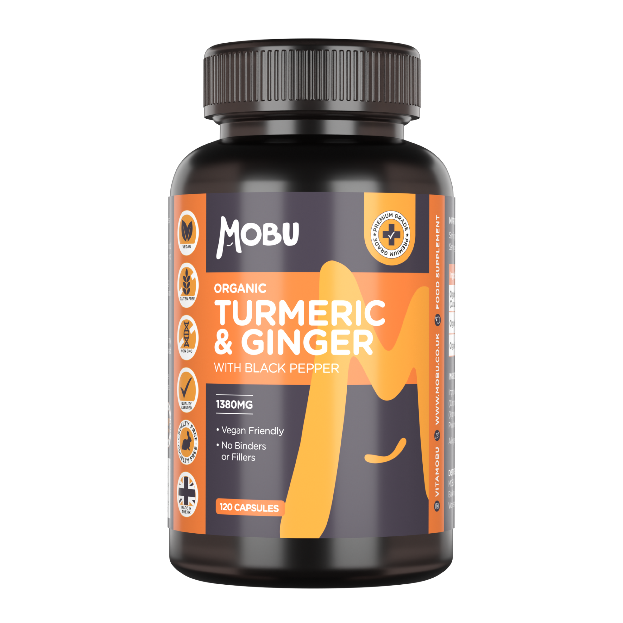 Clean Organic Turmeric, Ginger & Black Pepper