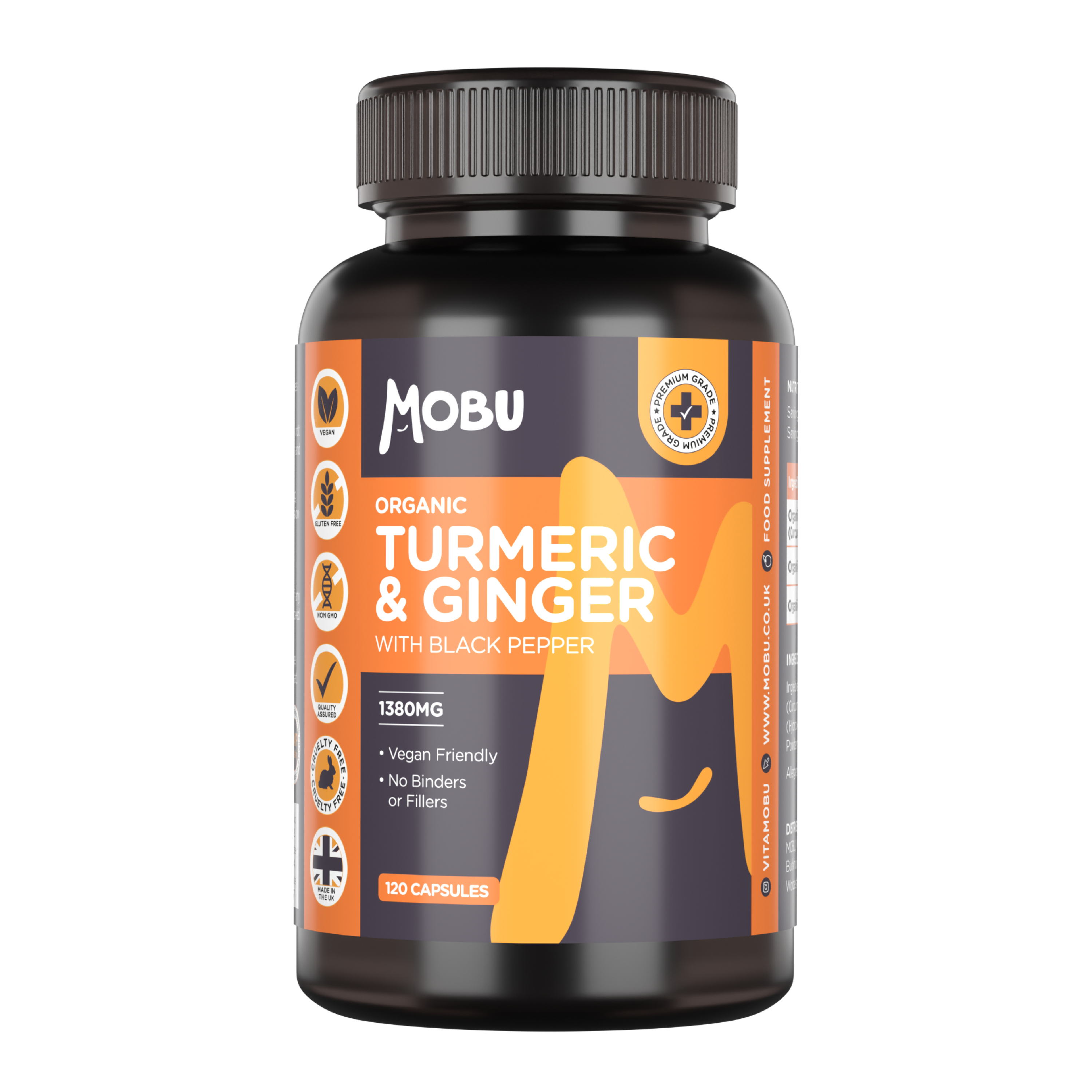 Clean Organic Turmeric, Ginger & Black Pepper