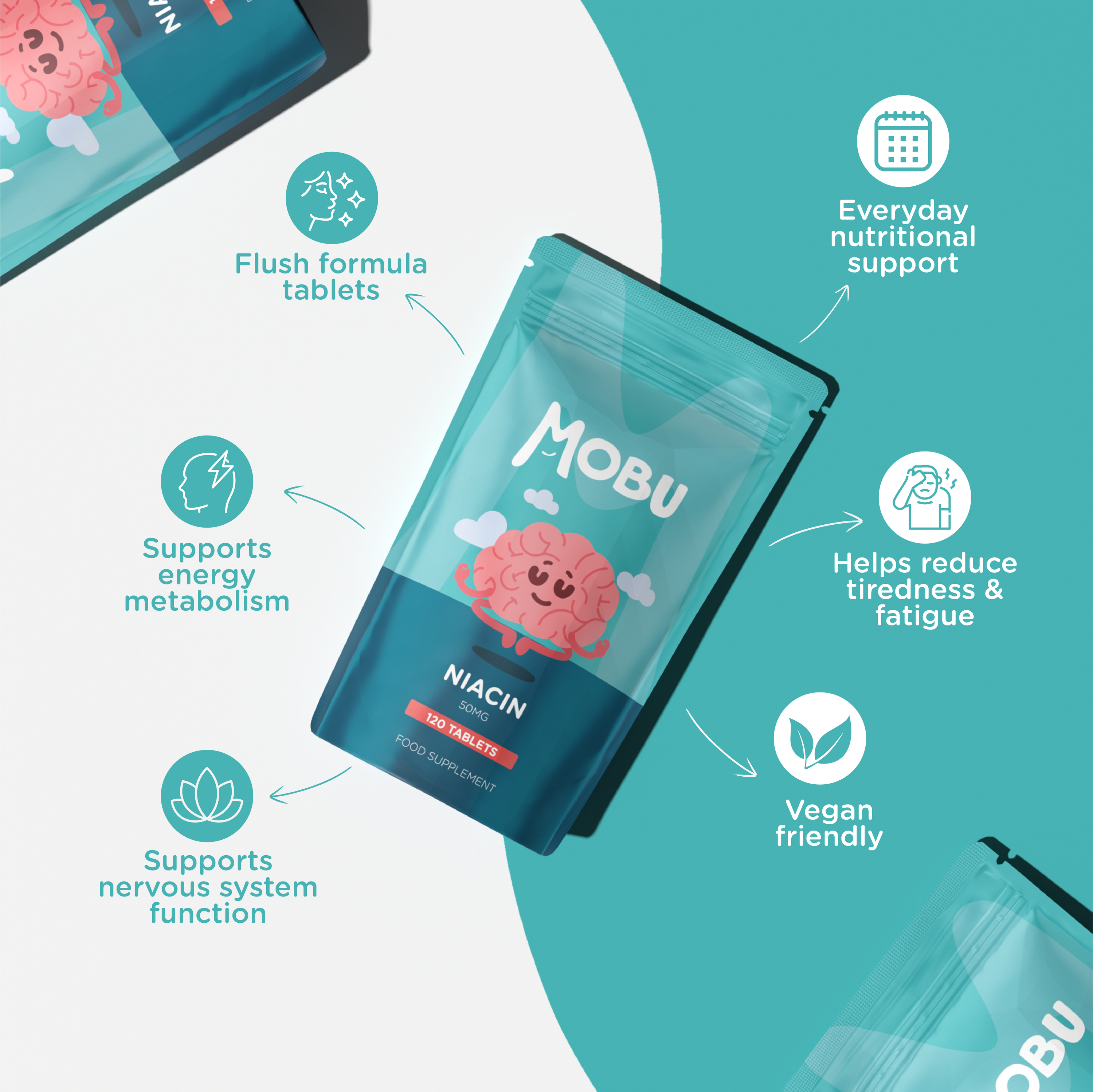 Niacin 50mg - Flush Formula