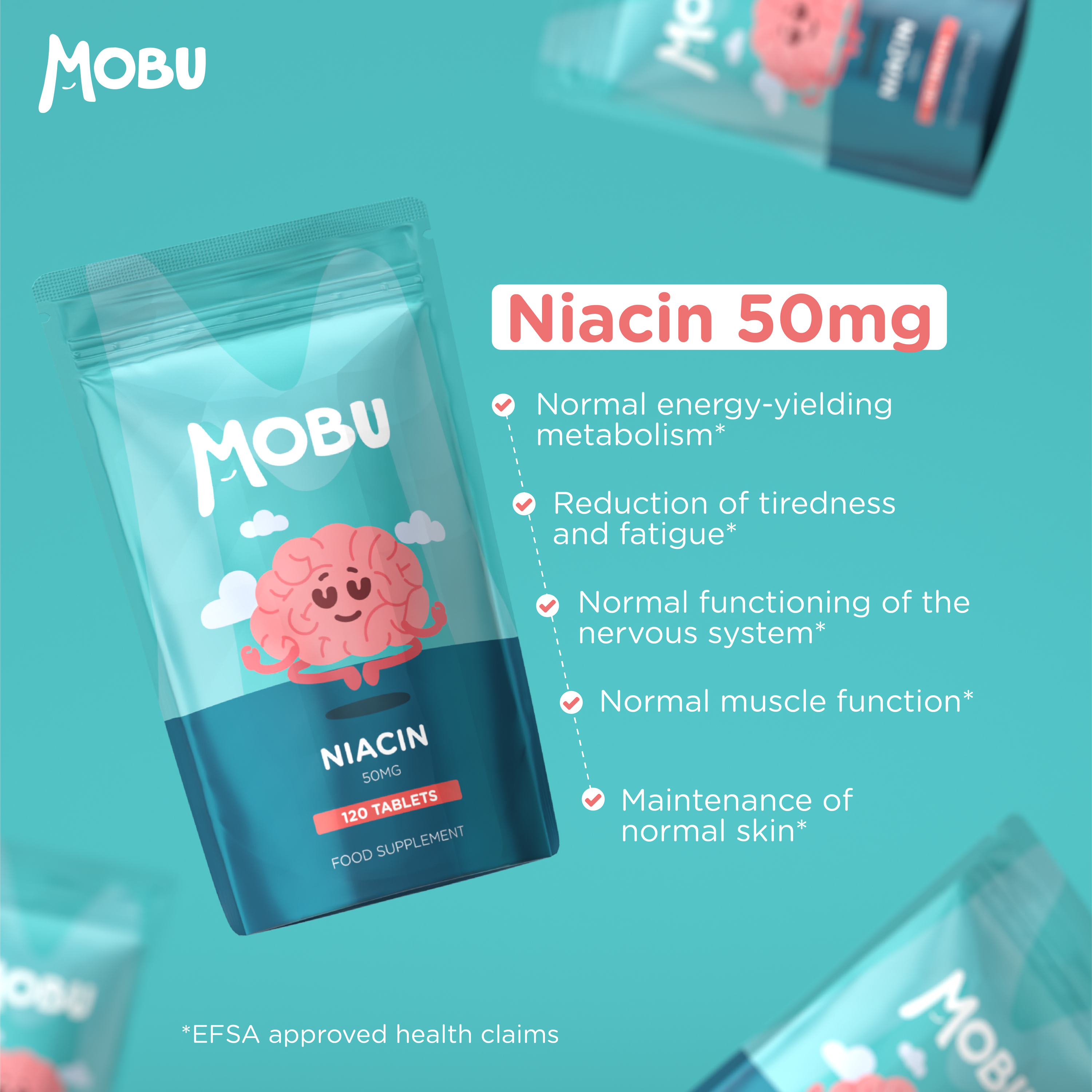 Niacin 50mg - Flush Formula