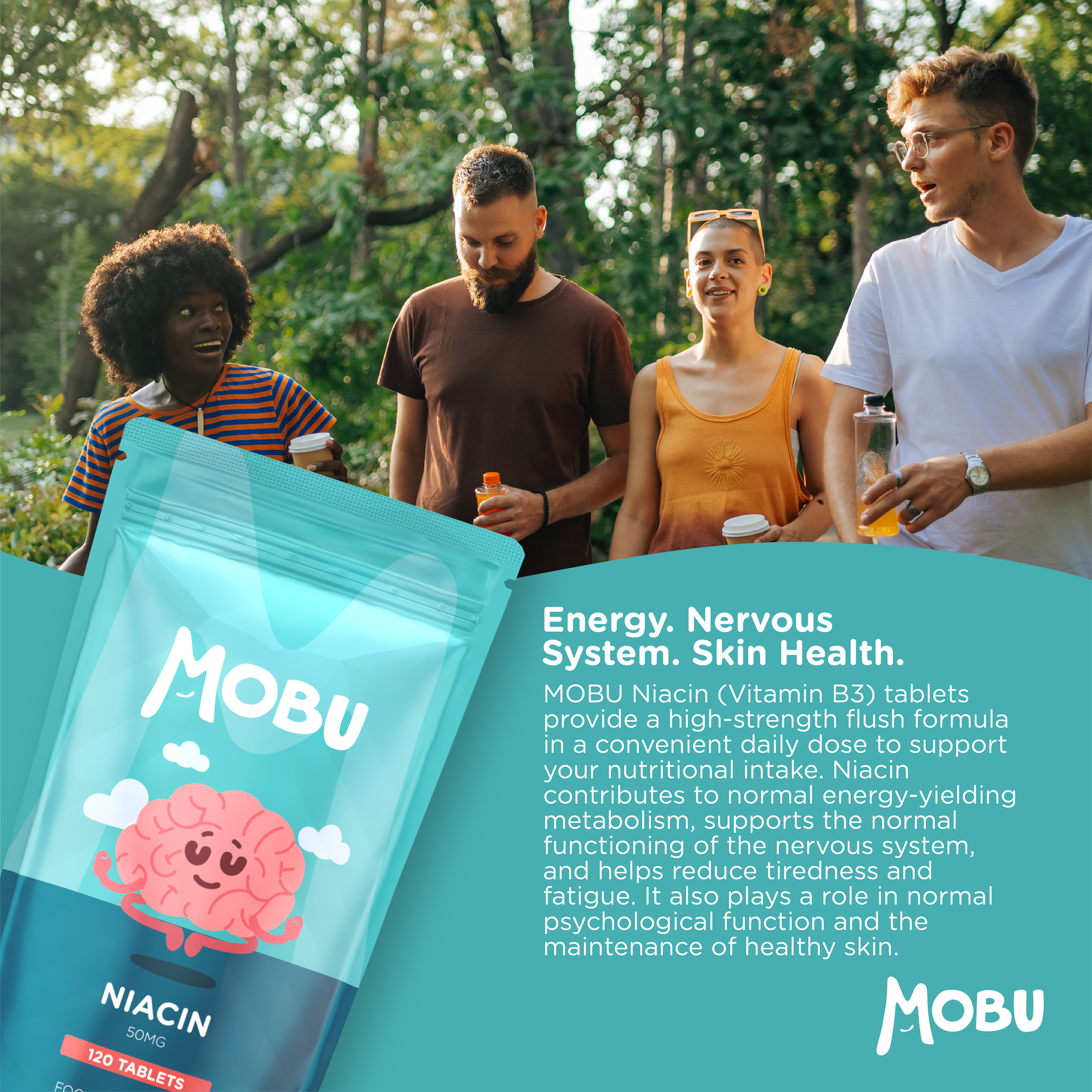 Niacin 50mg - Flush Formula