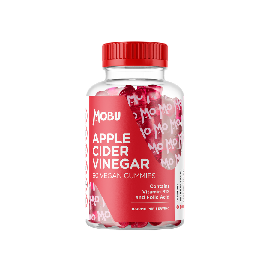 Gummies Apple Cider Vinegar With Mother 1000mg, 90 Vegan Apple Flavour  Gummies (+1 Month) - For Immunity and Bones Enriched with Vitamin C, B6, B9  and B12, Folic Acid, Beetroot Juice, Chrome 